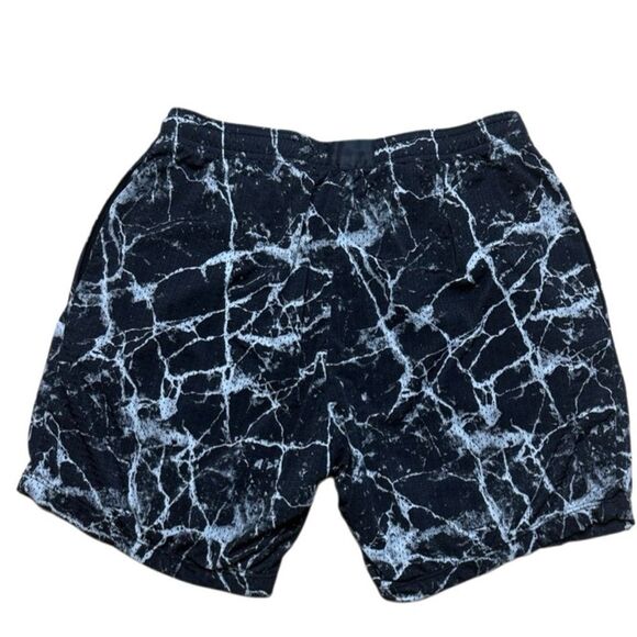 Nice laundry 4” pocket marble shorts black large - Picture 3 of 9
